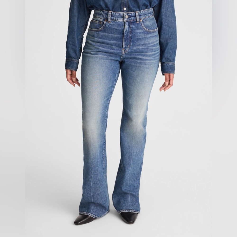 Madewell The Curvy Vintage Flare Jean in Bouvier Wash size 23